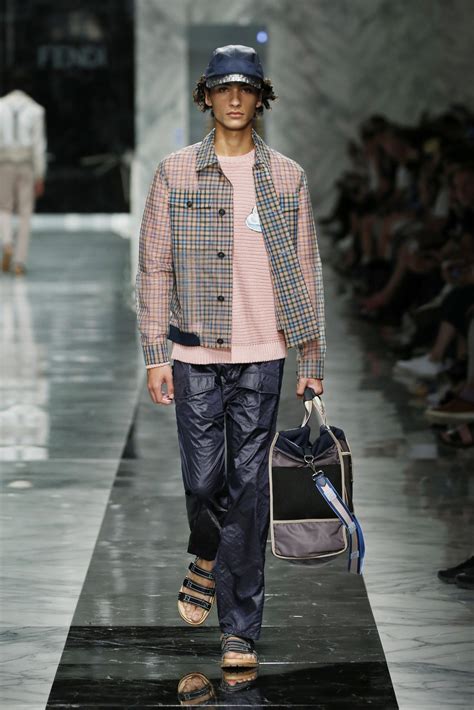 fendi spring summer 2018 mens|Fendi Spring 2018 Menswear Collection .